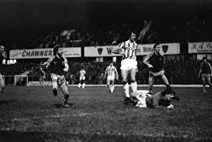 English League Division One match. Stoke City 5 v West Ham United 2