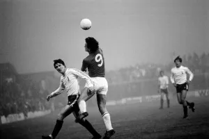 English League Division One match. Tottenham Hotspur 1 v West Bromwich Albion 2