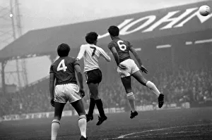 English League Division One match. Tottenham Hotspur 1 v West Bromwich Albion 2