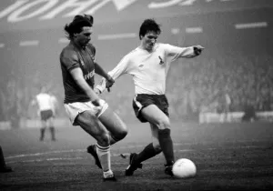 00218 Prints: English League Division One match. Tottenham Hotspur 1 v West Bromwich Albion 2