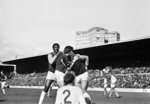 Images Dated 3rd October 1970: English League Division One match at Upton Park. West Ham United 3 v Burnley 1