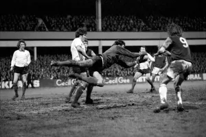English League Division One match at Upton Park West Ham United 0 v Liverpool 0