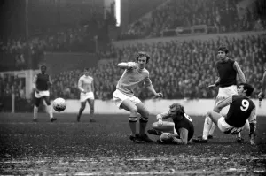 English League Division One match at Upton Park West Ham United 0 v Manchester