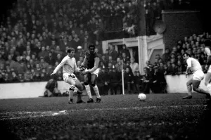 English League Division One match at Upton Park West Ham United 0 v Manchester