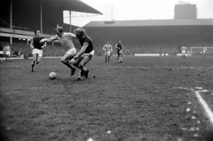 English League Division One match at Upton Park West Ham United 0 v Manchester