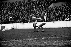 English League Division One match at Upton Park West Ham United 0 v Manchester