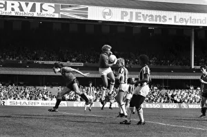 English League Division One match. West Bromich Albion 3 v Manchester United 1