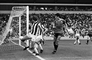 English League Division One match. West Bromich Albion 3 v Manchester United 1