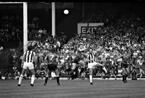 English League Division One match. West Bromich Albion 3 v Manchester United 1