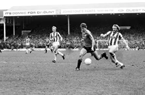 English League Division One match. West Bromwich Albion 2 v Manchester United 0