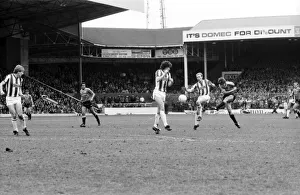 English League Division One match. West Bromwich Albion 2 v Manchester United 0