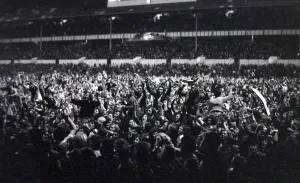 English League Division One match at White Hart Lane Tottenham Hostspur 0 v Arsenal