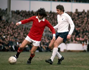 English League Division One match at White Hart Lane Tottenham Hotspur 2 v