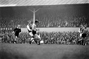 English League Division One match Wolverhampton Wanderers 2 v Arsenal 0