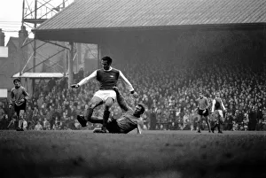 English League Division One match Wolverhampton Wanderers 2 v Arsenal 0