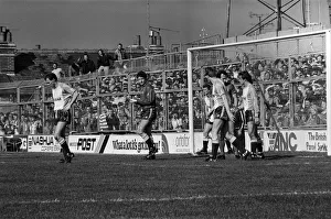 00935 Prints: English League Division Two Reading 2 -2 Portsmouth match held at Elm Park