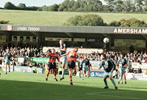 English League Division Two Wycombe Wanderers 5 - 3 Reading match held at Adams Park