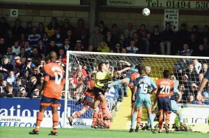 English League Division Two Wycombe Wanderers 5 - 3 Reading match held at Adams Park