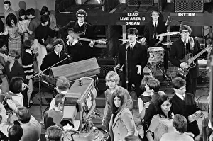 English pop group The Zombies appear on the television programme Ready Steady Go
