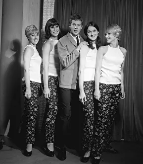 Floral Prints: English pop singer Mark Wynter who appears in Thank Your Lucky Stars