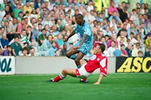 English Premier League match, Coventry City 2 -1 Middlesbrough held at Highfield Road