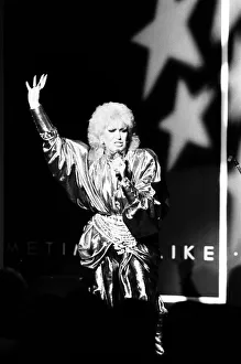 English singer Dusty Springfield returns with a new record. 31st July 1985