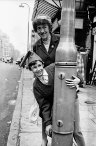 01003 Prints: Enid Blyton went along to The Scala Theatre to choose Londons youngest leading man
