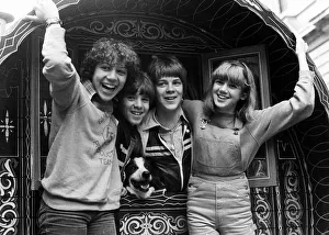 Enid Blytons Famous Five TV Programme 1978 L to R Michelle Gallagher as
