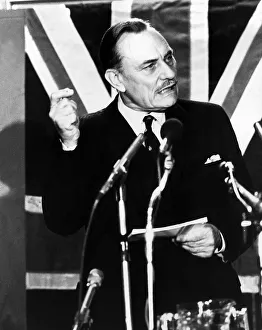 Enoch Powell Political Nationalist Campaigner 5th October 1976