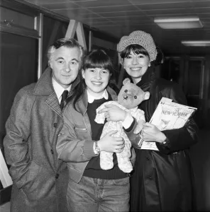 Entertainment - Actor: Brian Forbes with actress wife Nannette Newman