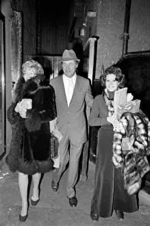 Entertainment actors Rex Harrison with his wife Rachael Roberts (left