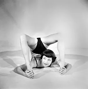 Handstand Prints: Entertainment Contortionist. Make no mistake about this girl - shes a twister