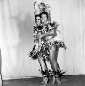 Entertainment Dance: A company from Brazil rehearsing at the Stoll Theatre in a Ballet