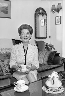 Entertainment: Television actress Jean Alexander who plays Hilda Ogden in the soap