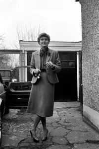 Entertainment. Television. Angela Rippon who made her last BBC news broadcast last night