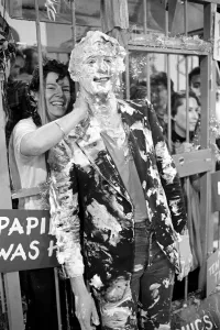 Entertainment: Television programme: Tiswas: Daily Mirrors Sue Tranter