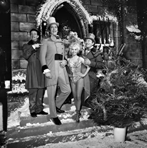 Entertainment Television. Rehearsal of The Christmas show'at Thames T. V