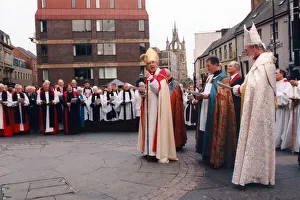 The enthronement of the Bishop of Newcastle, the Right Reverend Martin Wharton