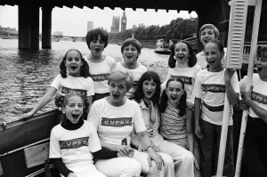 Big Ben Prints: The entire cast of the show Gypsy celebrated the 100th performance by going for