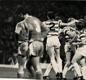 01150 Prints: EQI CELTIC VERSUS RAPID VIENNA NOVEMBER 1984 European football project Celtic