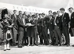 Bagpipes Prints: EQI FRIGGFK OF NORWAY VERSUS DUNFERMLINE AUGUST 1966 European Football Project