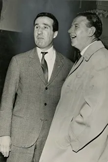 01150 Prints: EQI Inter Milan versus Rangers February 1965 Inter MIlan manager Helenio Herrera