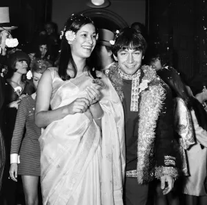 Eric Burdon of The Animals weds Angie King 1967 and has a celebration party