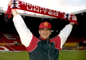Eric Cantona Footballer of Manchester United STRICTLY NO COMMERCIAL USE