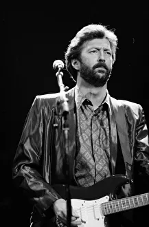 00090 Prints: Eric Clapton in concert at the Royal Albert Hall January 1987