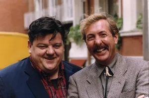 Eric Idle Actor comedian and Robbie Coltrane stars in film Nuns on the Run written