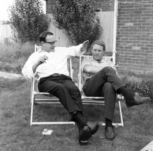 Eric Morecambe and Ernie Wise currently playing at Great Yarmouth