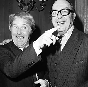 Eric Morecambe and Ernie Wise, Guests of Honour at Variety Club of Great Britain Luncheon
