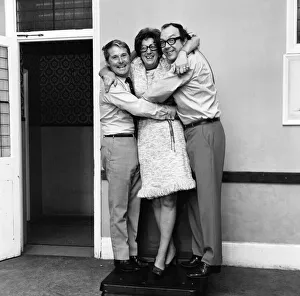 Eric Morecambe and Ernie Wise, will be taking part in a charity weight losing competition