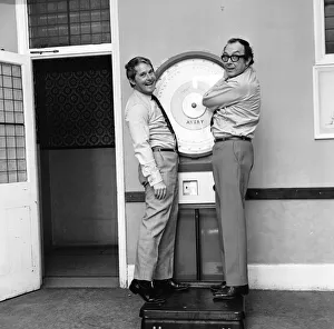 Eric Morecambe and Ernie Wise, will be taking part in a charity weight losing competition